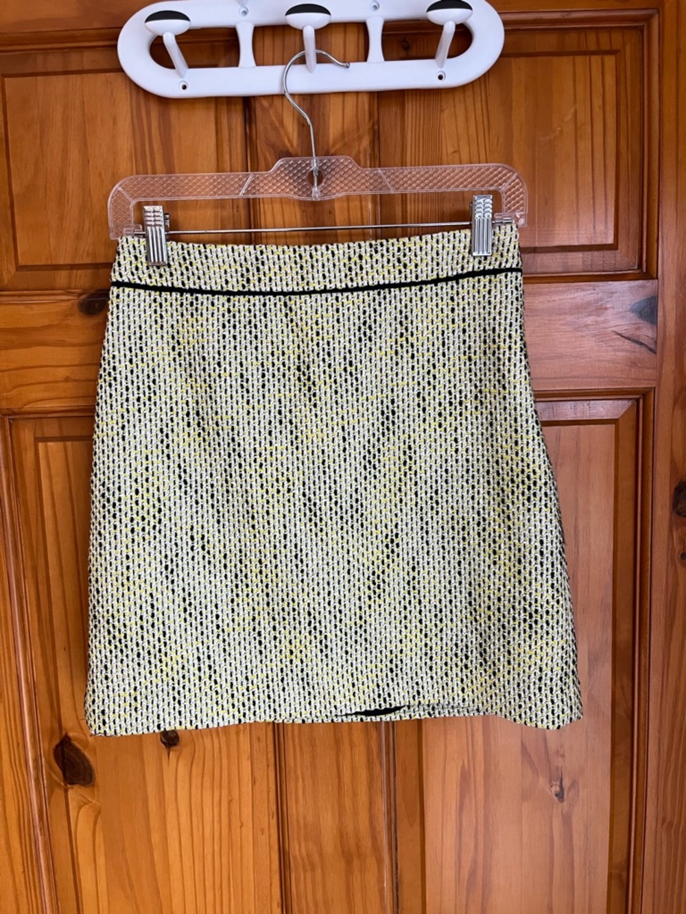 Banana Republic Yellow and Black Mini Skirt - Picture 2 of 8